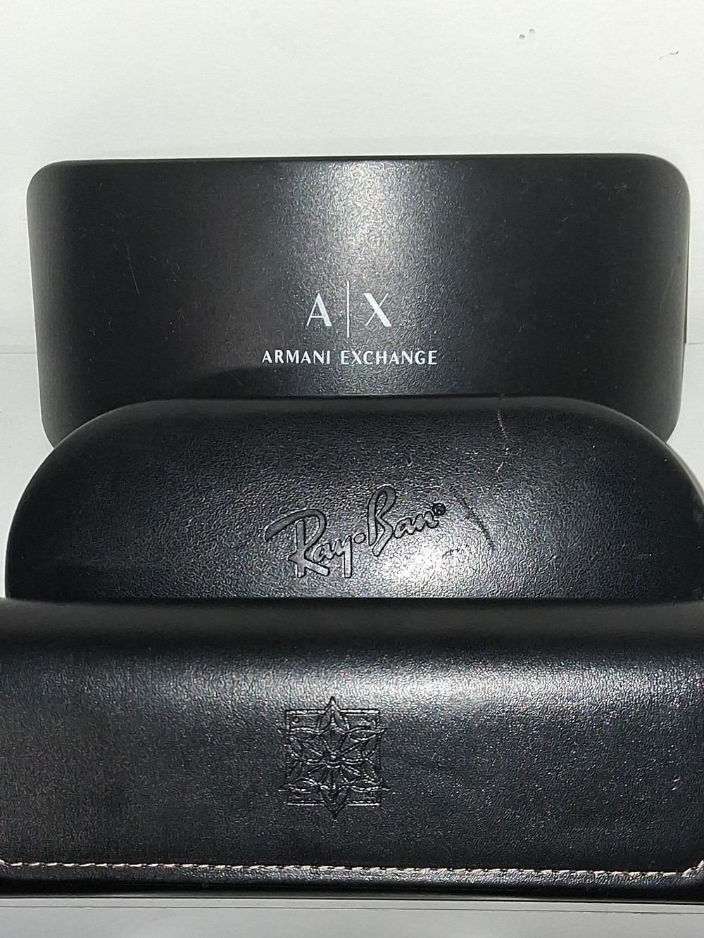 Armani Exchange Ray Ban Patev Philippe Black Watch Or Sunglass Cases; CASES ONLY